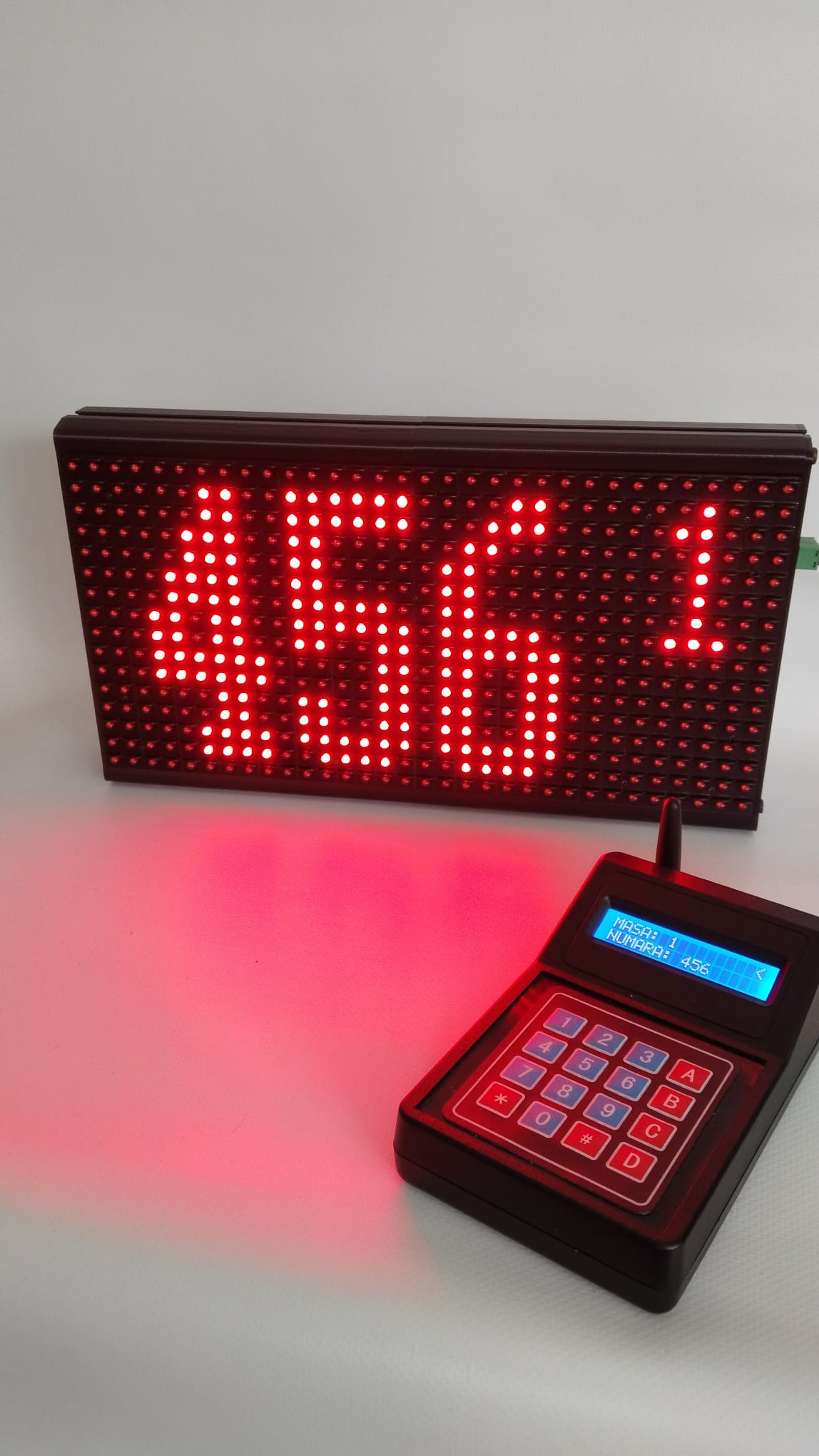 Dijital Sıramatik (Numaratör) – SRM06RF