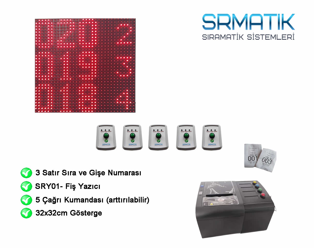 NOTER  Dijital Sıramatik SET1